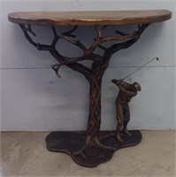 Beautiful Golf Inspired Console Table
