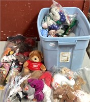 Tote Of Beanie Babies