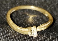 14k small diamond ring