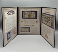 Confederate Currency & Stamps Set