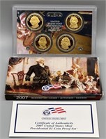 U.S. Mint Presidential $1 Coin Proof Set with COA