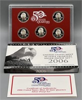 U.S. Mint 50 State Quarters 2006 Proof Set w/COA