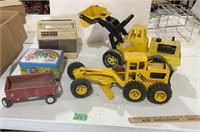 Tonka maintainer, & Assorted toys