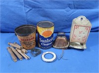 Vintage/Antique Kitchen Tins, Peanut Butter Pail,