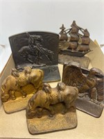 Lot of Vintage Book Ends