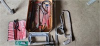 6" clamp, slim Jim, tools