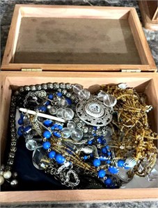 Jewelry box full of jewelry
