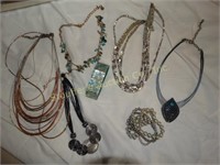 Costume Jewelry-Necklaces, bracelets most marked