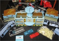 Marx American Airlines Astro Jet Airport Playset