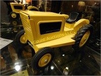 Buddy L yellow tractor, 10"