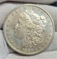 1880-S Morgan Silver Dollar MS+