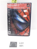 PLAY STATION  2 GREATEST HITS SPIDERMAN WITH INSTR