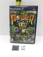 PLAY STATION 2  MONSTER LAB WITH INSTRUCTIONS
