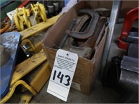 LOT, ASSORTED C-CLAMPS