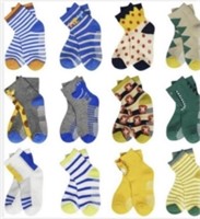 12 Pairs Boys Socks ages 3-5yrs 

New- Open