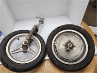 Bike Wheels (see pics) 12.5 x 2.25