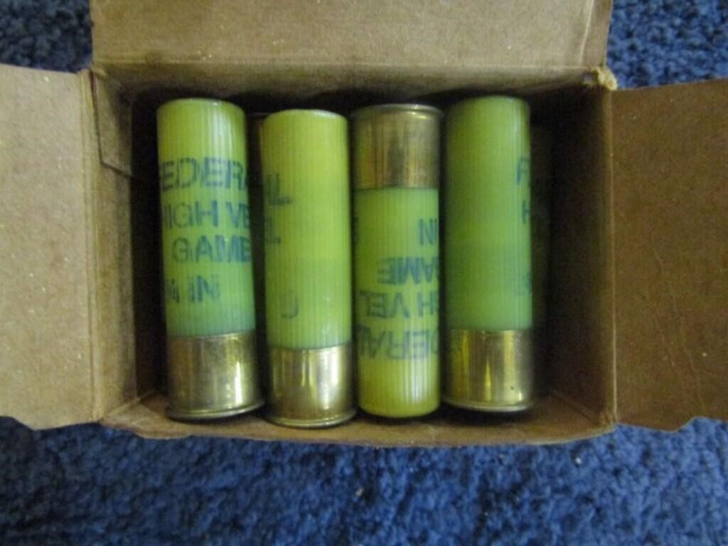 24-- 20ga SHOTGUN SHELLS - 2 3/4" #8