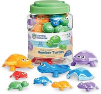 (N) Learning Resources Number Turtles Set, Countin