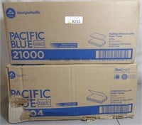 2 Cases Georgia Pacific Blue 21000
