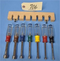 Crafts 7-pc nut driver set, 3/16" to 1/2"