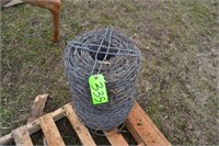 2 Rolls of New Barb Wire  (2 times the money)