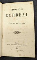 Antique Felicien Mallefille Monsieur Corbeau Frenc