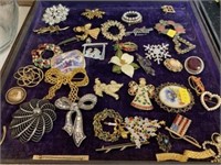 Costume Jewelry Pins