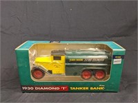 1930 Diamond T John Deere Tanker Truck Bank
