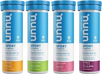 Nuun Sport: Electrolyte Drink Tablets, Box of 4