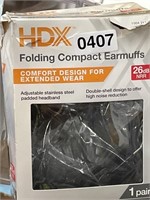 HDX FOLDING COMPACT EARMUFFS