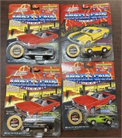 (4) Johnny lightning muscle cars