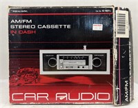 Realistic AM/FM stereo cassette in dash car radio