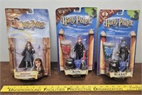 3 Harry Potter Figures