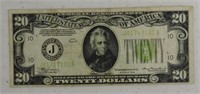 1934 $20 FRN, Kansas City