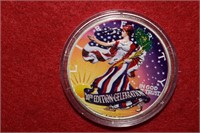 2005 Colorized Silver Eagle Dollar w/ Box