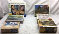 C2) SIX PUZZLES, COMPLETE, 3 FACTORY SEALED!