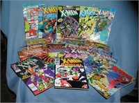 Large collection of vintage Xmen comic books