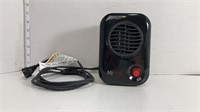 Movable Air Heater Lasko Plastic Black