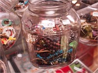 Container of costume jewelry: Chico's,