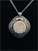 Vintage Scottish Miracle Pendant & Chain