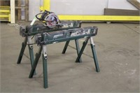 7 1/4" Circular Saw & Saw Horses