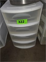 4 DRAWER PLASTIC ORGANIZER