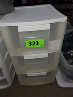 3 DRAWER PLASTIC ORGANIZER