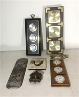 Lot of Barometers & Thermometers