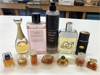 Lot of Assorted Perfumes & Samplers