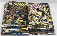 (JT) 18 Various Marvel X-Men Comics & 2 Wizard