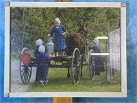 Framed Amish Puzzle