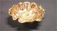 GOLD FLOWER BOWL