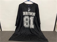 NWT Brown 81 Jersey (Black) (5XL)
