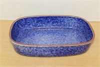 GLAZED TERRA COTTA BAKING/CASSEROLE DISH